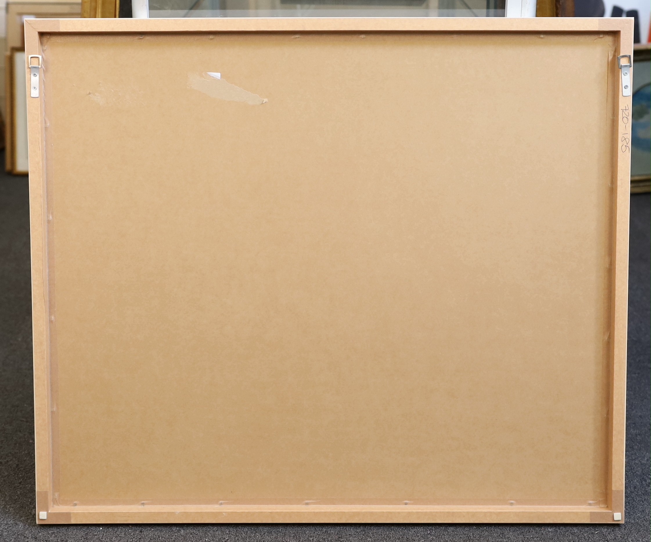 Victor Pasmore (1908-1998), Composite Image: Orange and Pink (Lynton G28), screenprint in colours, 1984, sheet 61 x 74.5cm
